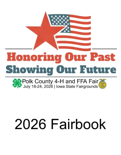 2025 Polk County Fair Book